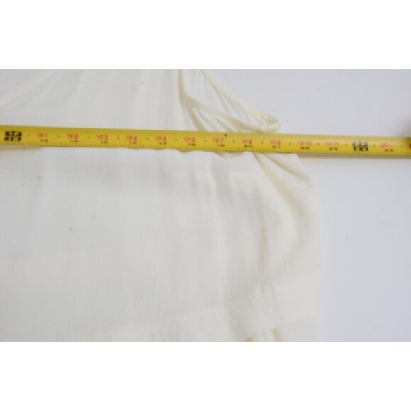 J.Jill 100% Rayon Ivory Plus Size 2X Sleeveless Summer Blouse Tank - Picture 9 of 9